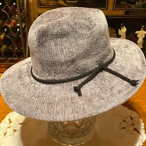 Grey and black hats